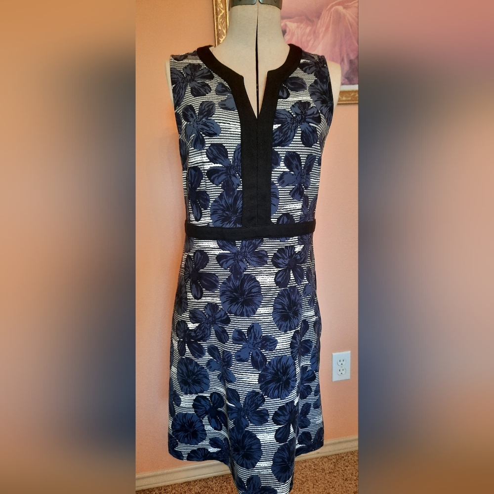 Ann Taylor Floral sleeveless dress